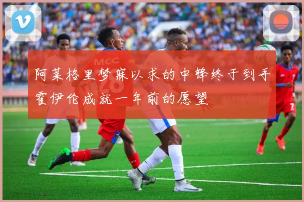 阿莱格里梦寐以求的中锋终于到手霍伊伦成就一年前的愿望
